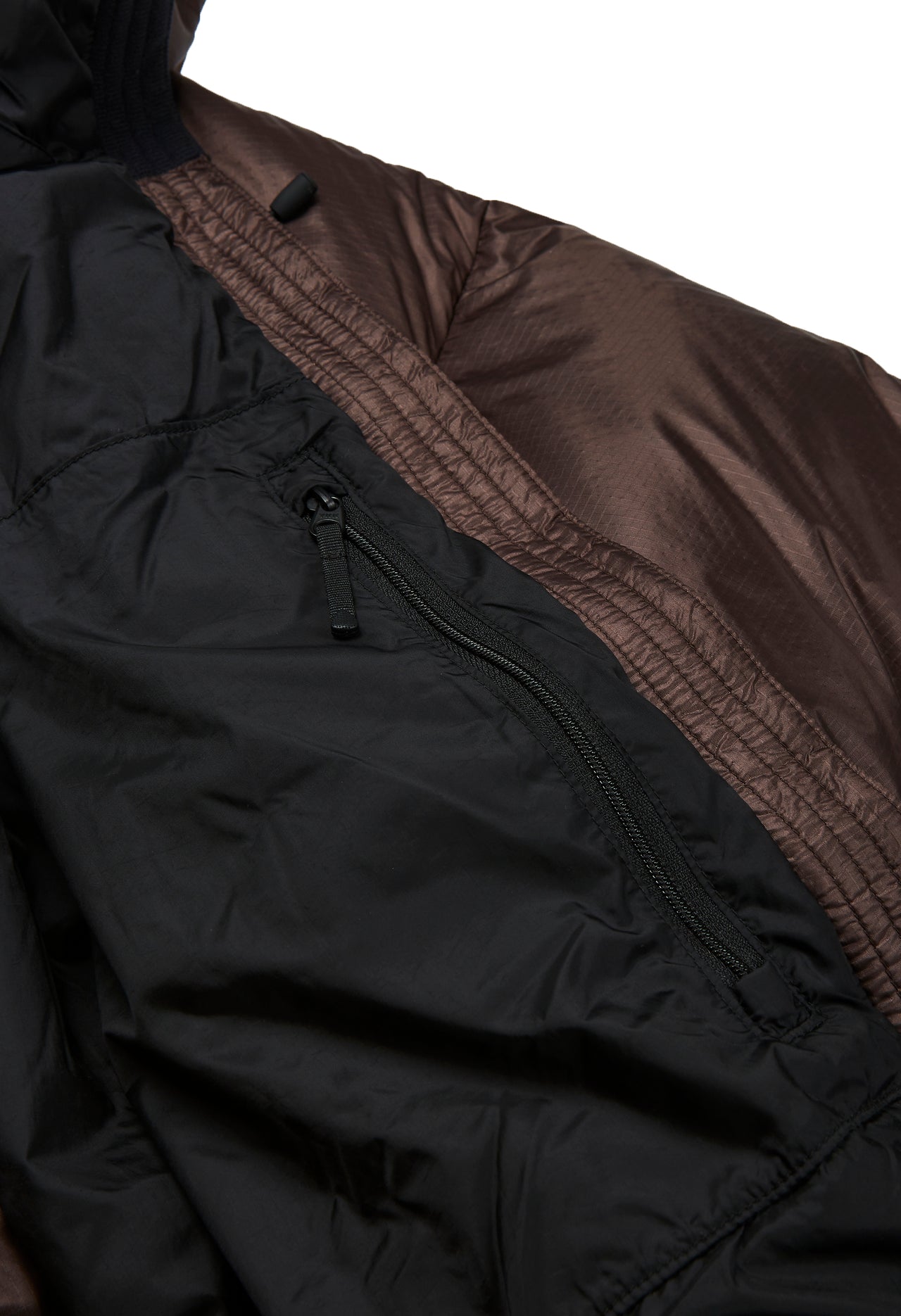 Goldwin Men's PERTEX QUANTUM Down Parka - Deep Brown