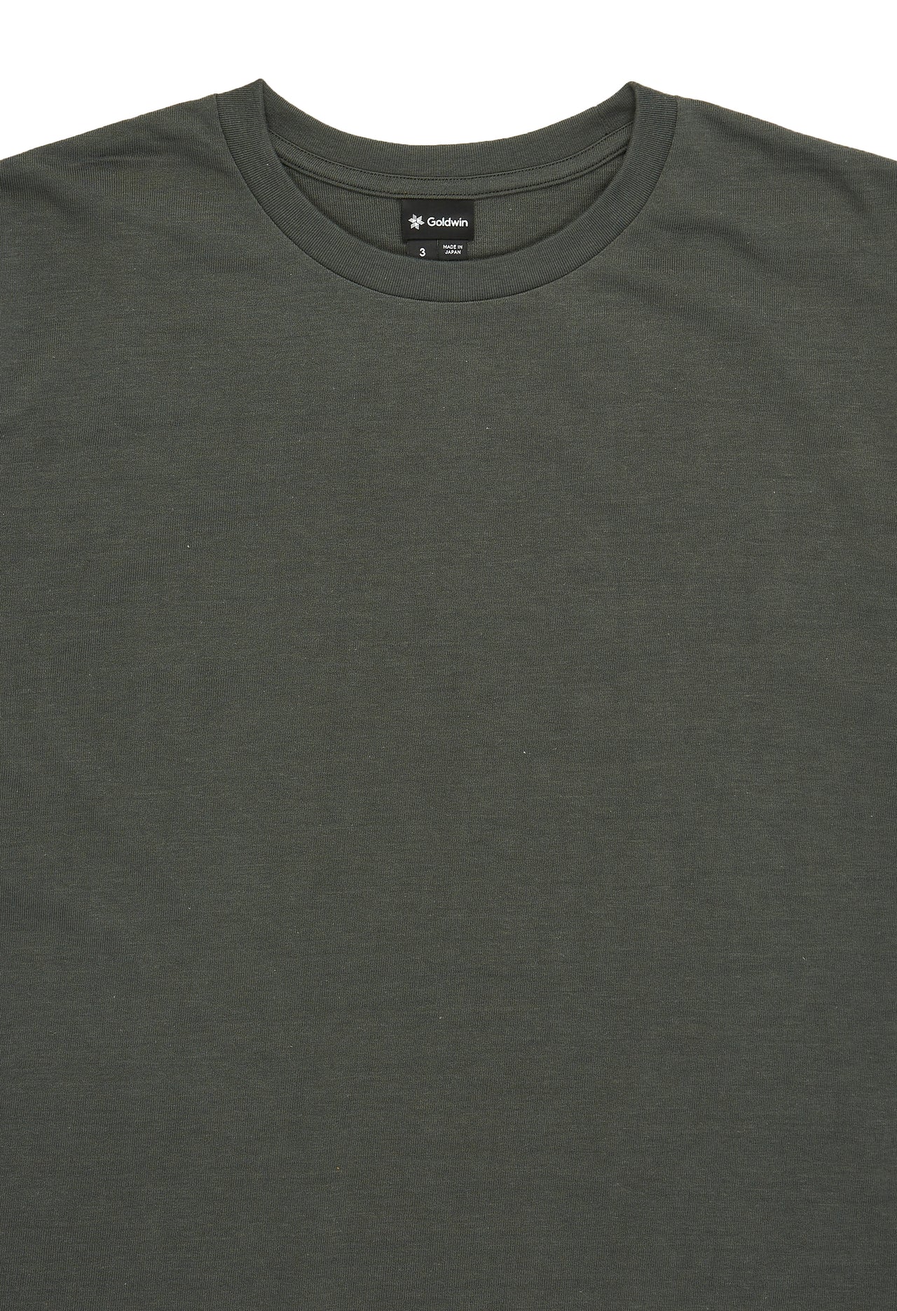 Goldwin Men s Logo Big Print T shirt Olive Drab Outsiders Store UK Goldwin men s logo big print t shirt olive drab outsiders store uk