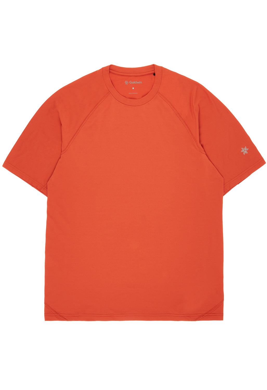Goldwin WF-Dry T-Shirt - Horizon Red