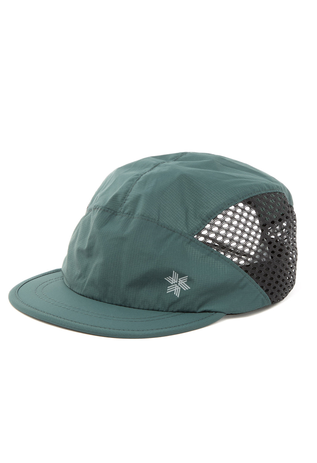 Goldwin Compact Run Mesh Cap - Deep Cypress