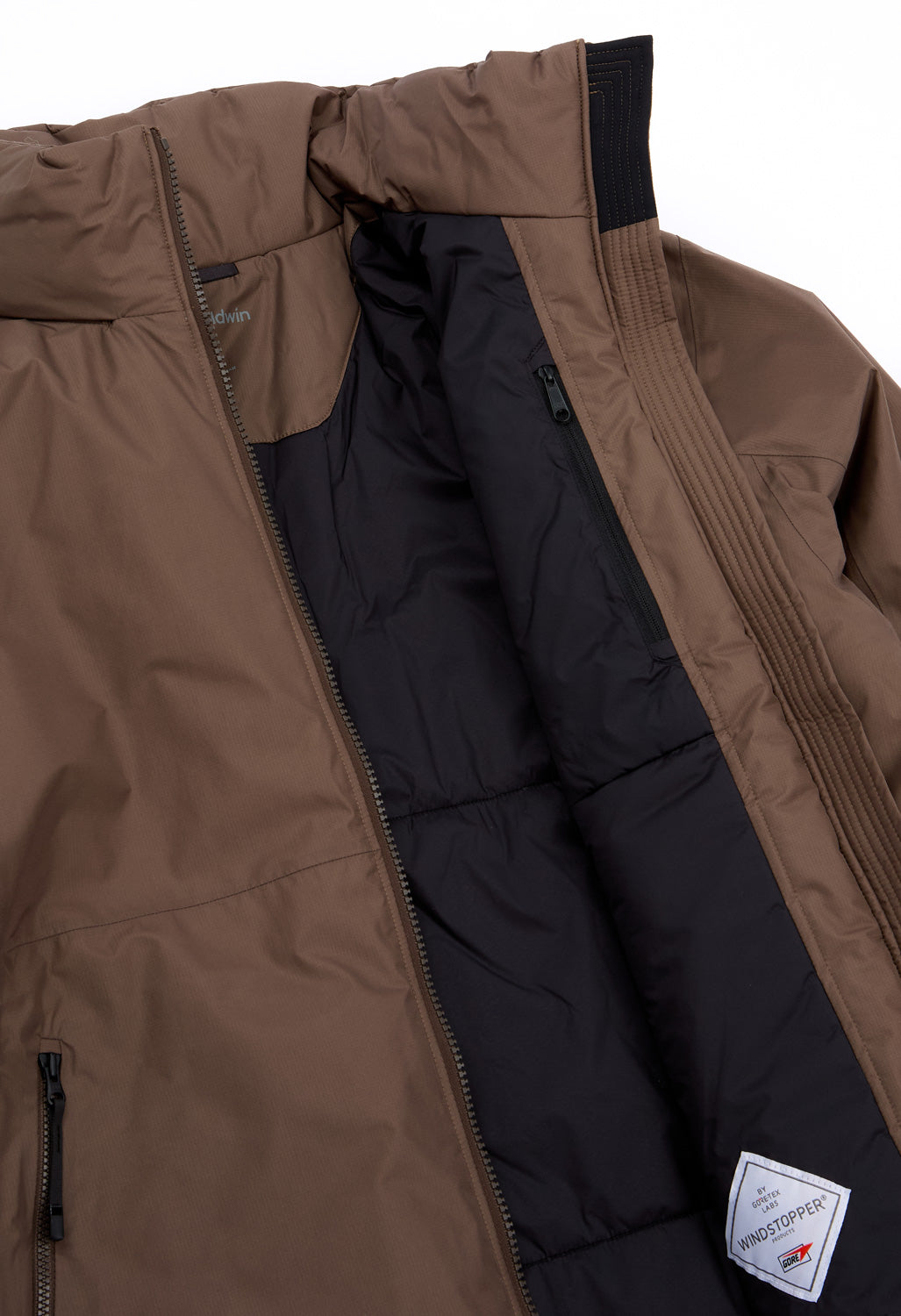 Goldwin WINDSTOPPER by GORE-TEX LABS Puffy Jacket - Taupe Mocha