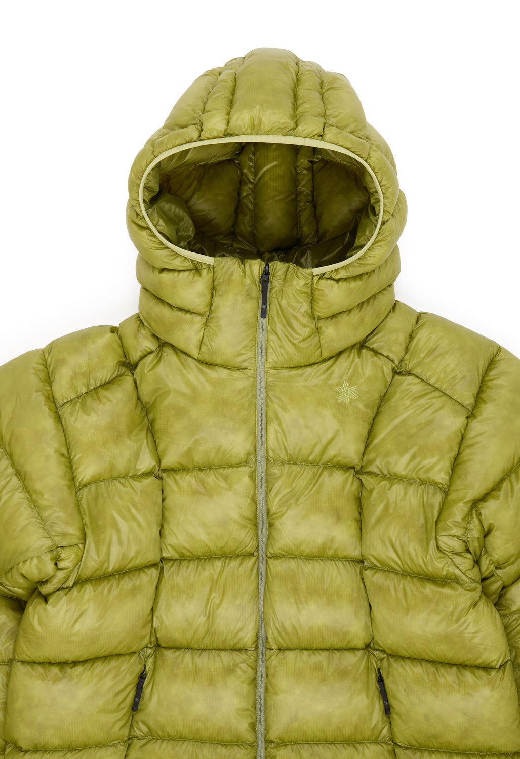 Goldwin Men's Cloud Bulky Down Hoodie - Weeping Willow