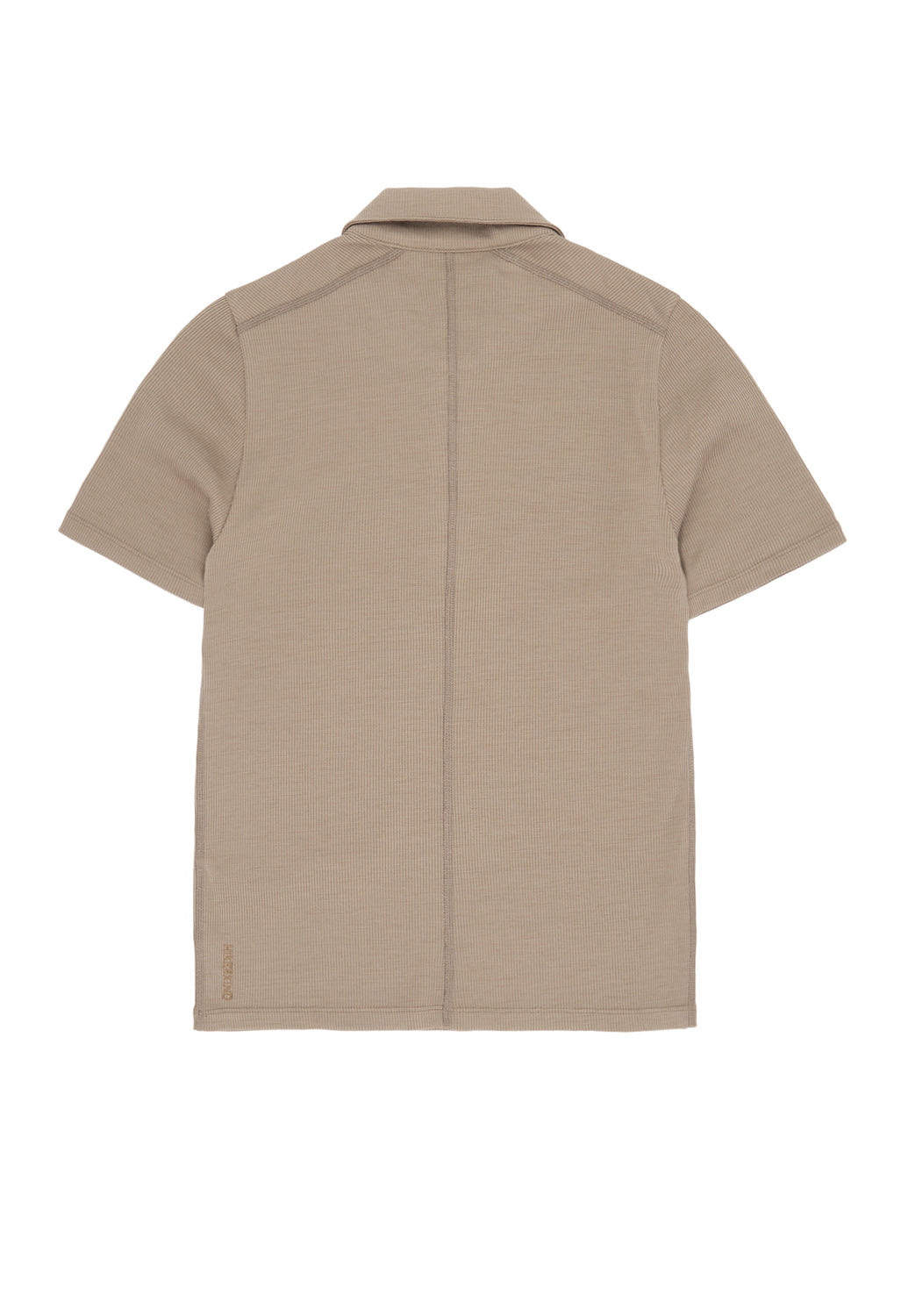 Women's Hikerkind Merino Ribbed Polo 01 - Morel
