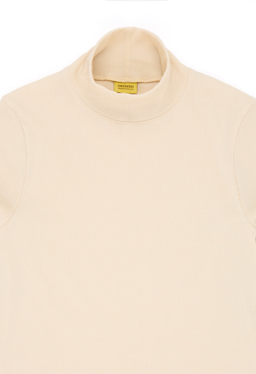 Hikerkind Women's Ribbed Merino Turtleneck 01 - Betula