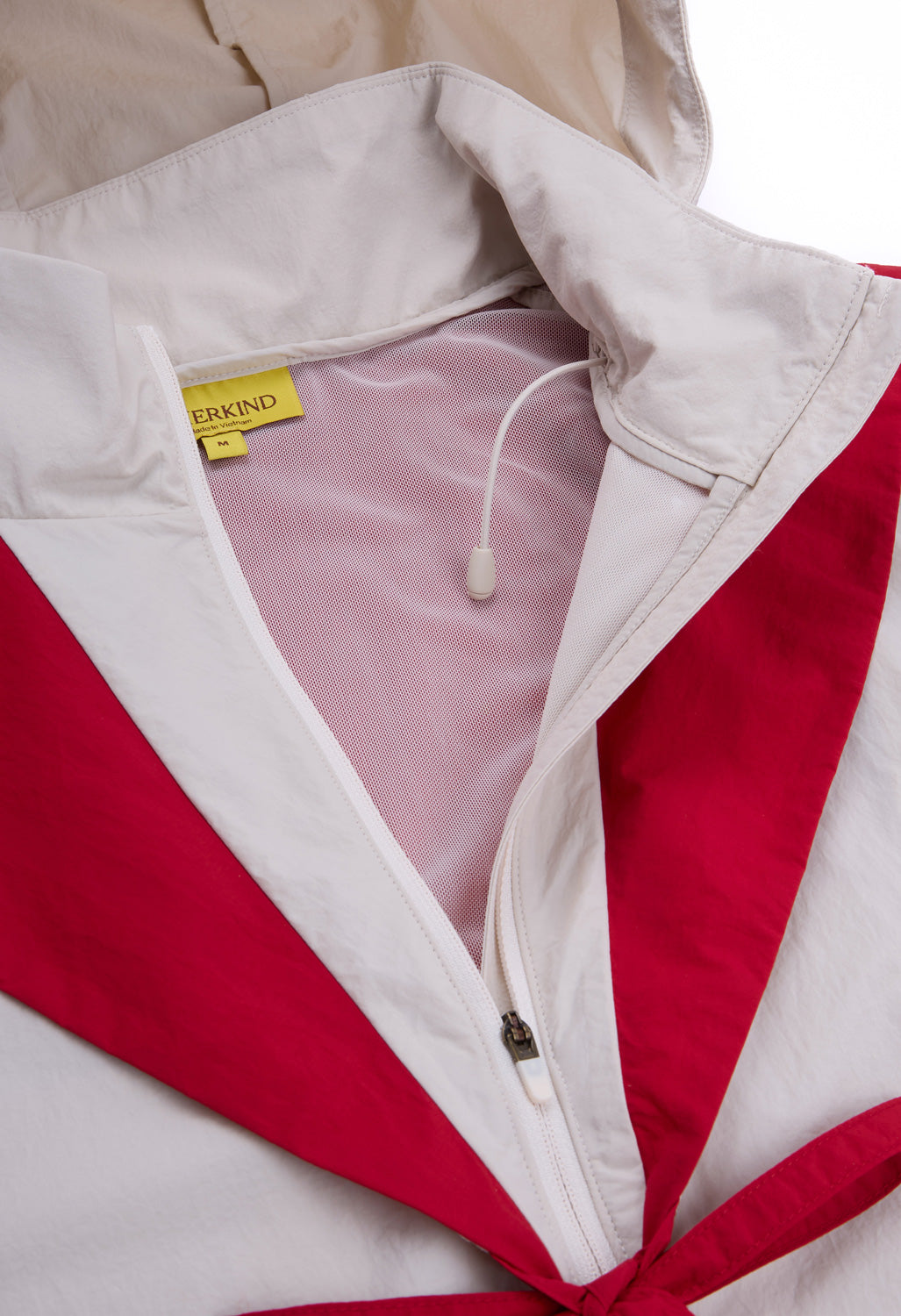 Hikerkind Women's Packable Windbreaker 01 - Dolomite / Rowan