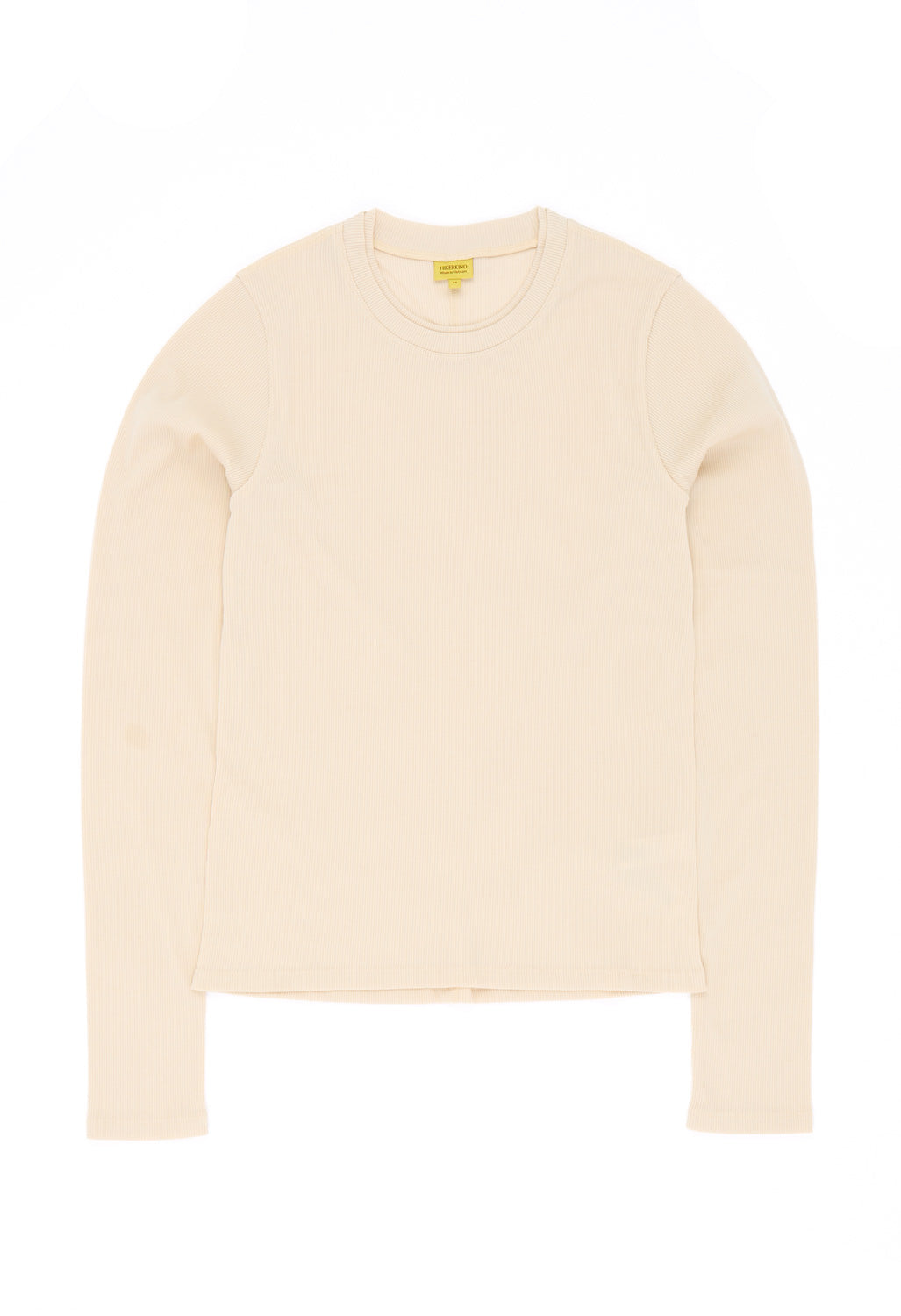 Hikerkind Women's Ribbed Merino Long Sleeve 01 - Betula