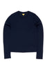 Hikerkind Women's Ribbed Merino Long Sleeve 01 - Woad