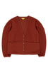 Hikerkind Women's Midlayer Cardigan 01 - Redwood