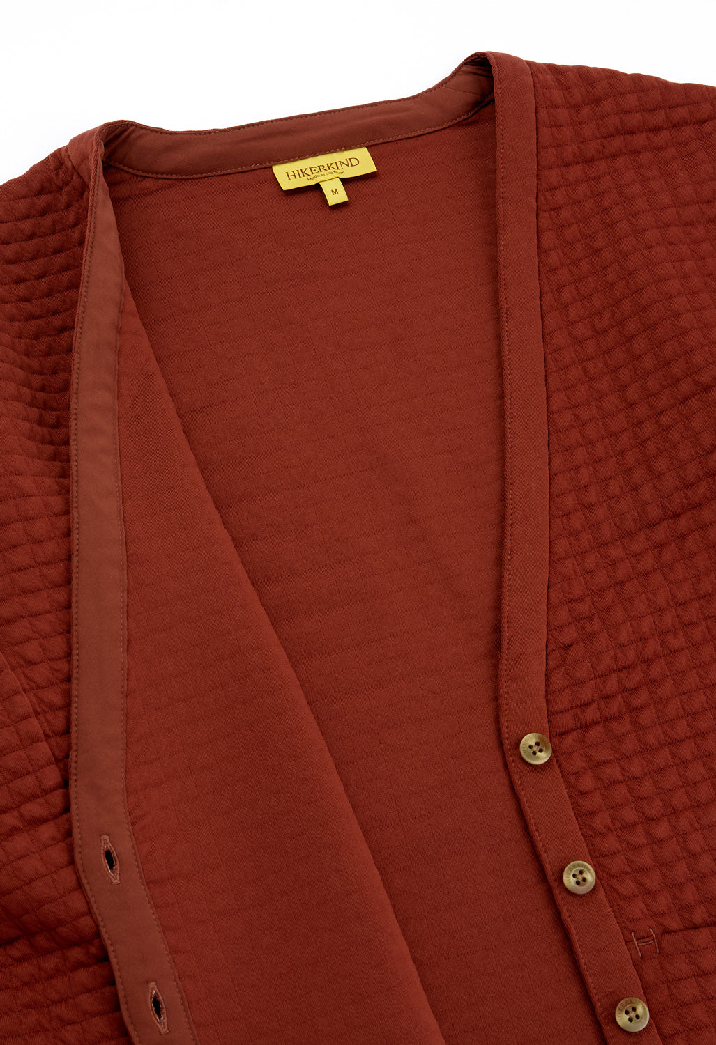 Hikerkind Women's Midlayer Cardigan 01 - Redwood