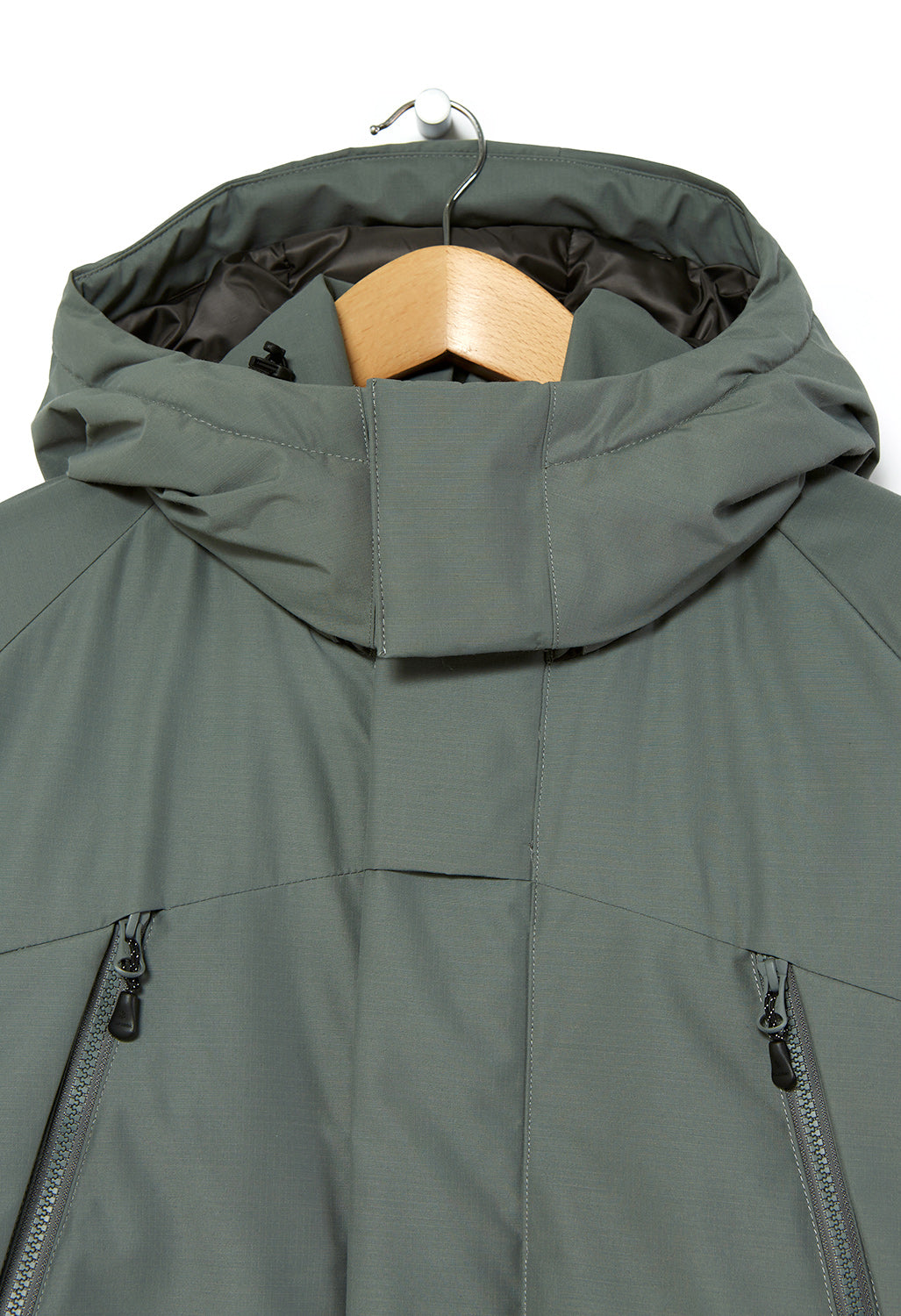 Snow Peak FR 2L Men's Down Jacket - Grey Khaki