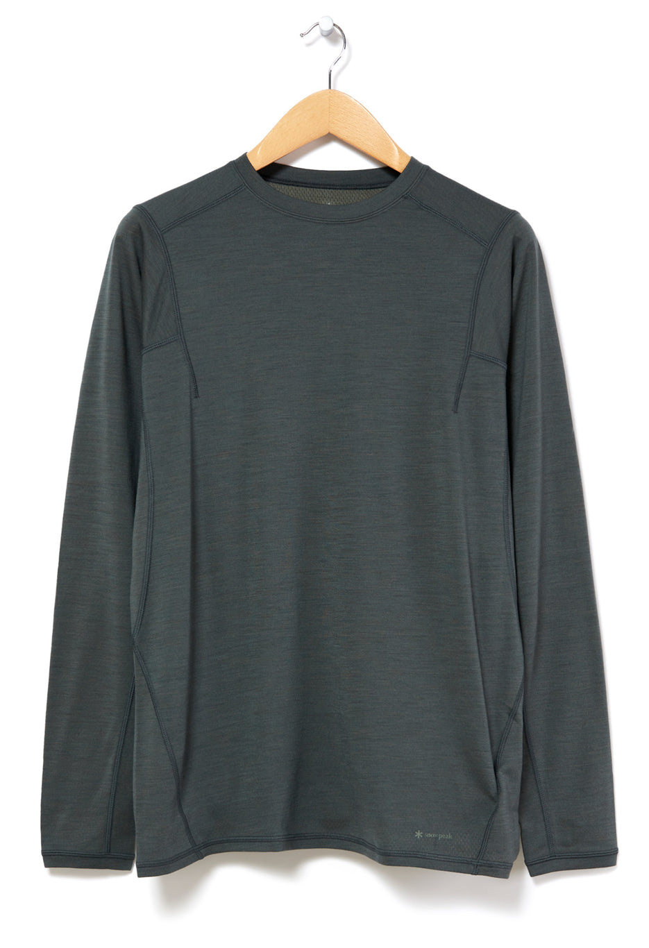 Snow Peak Men's Recycled Pe/Wo Long Sleeved T-Shirt 1