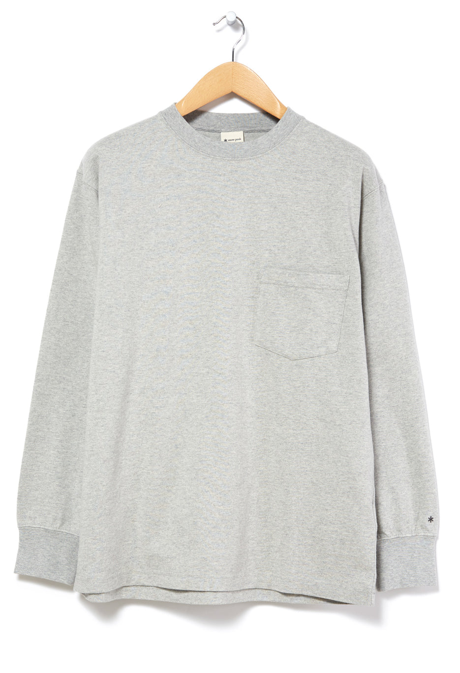 Snow Peak Recycled Cotton Heavy Long Sleeved T-Shirt 3
