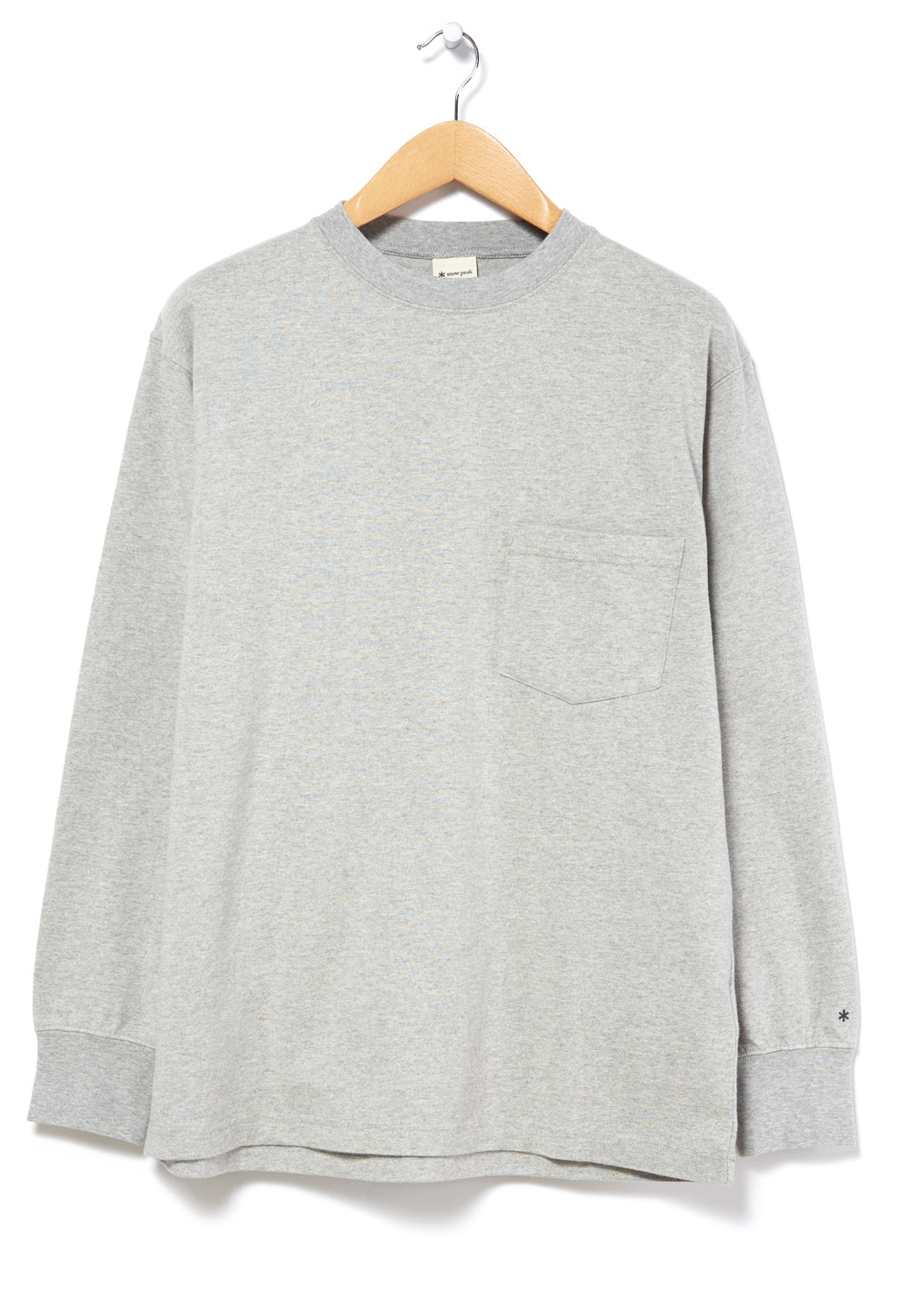 Snow Peak Recycled Cotton Heavy Long Sleeved T-Shirt 3