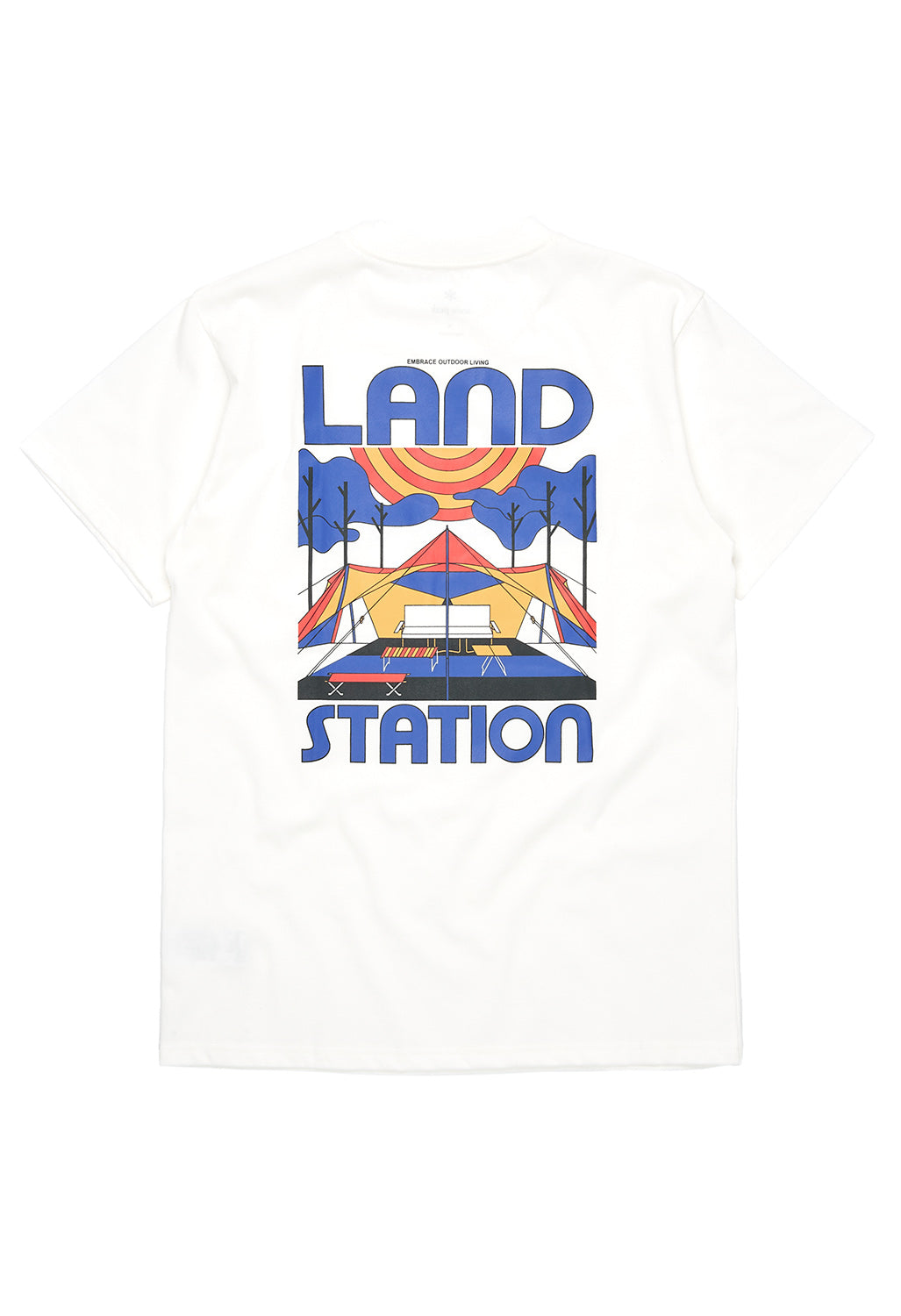 Snow Peak Men's Land Station T-shirt - White