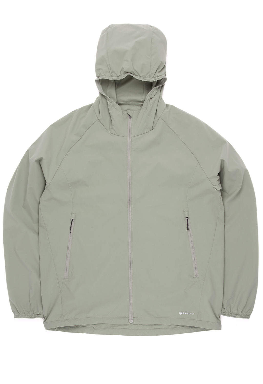 Snow Peak Men's Stretch Packable Jacket - Sage
