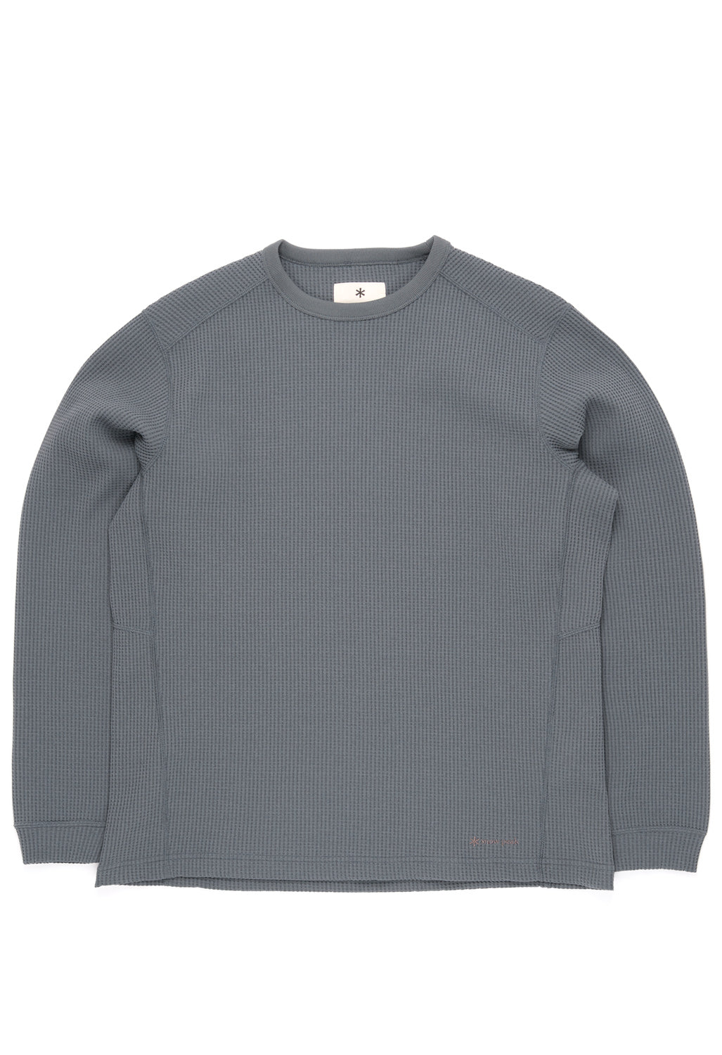 Snow Peak Men's Dry Waffle Long Sleeve T-Shirt - Grey – Outsiders Store UK