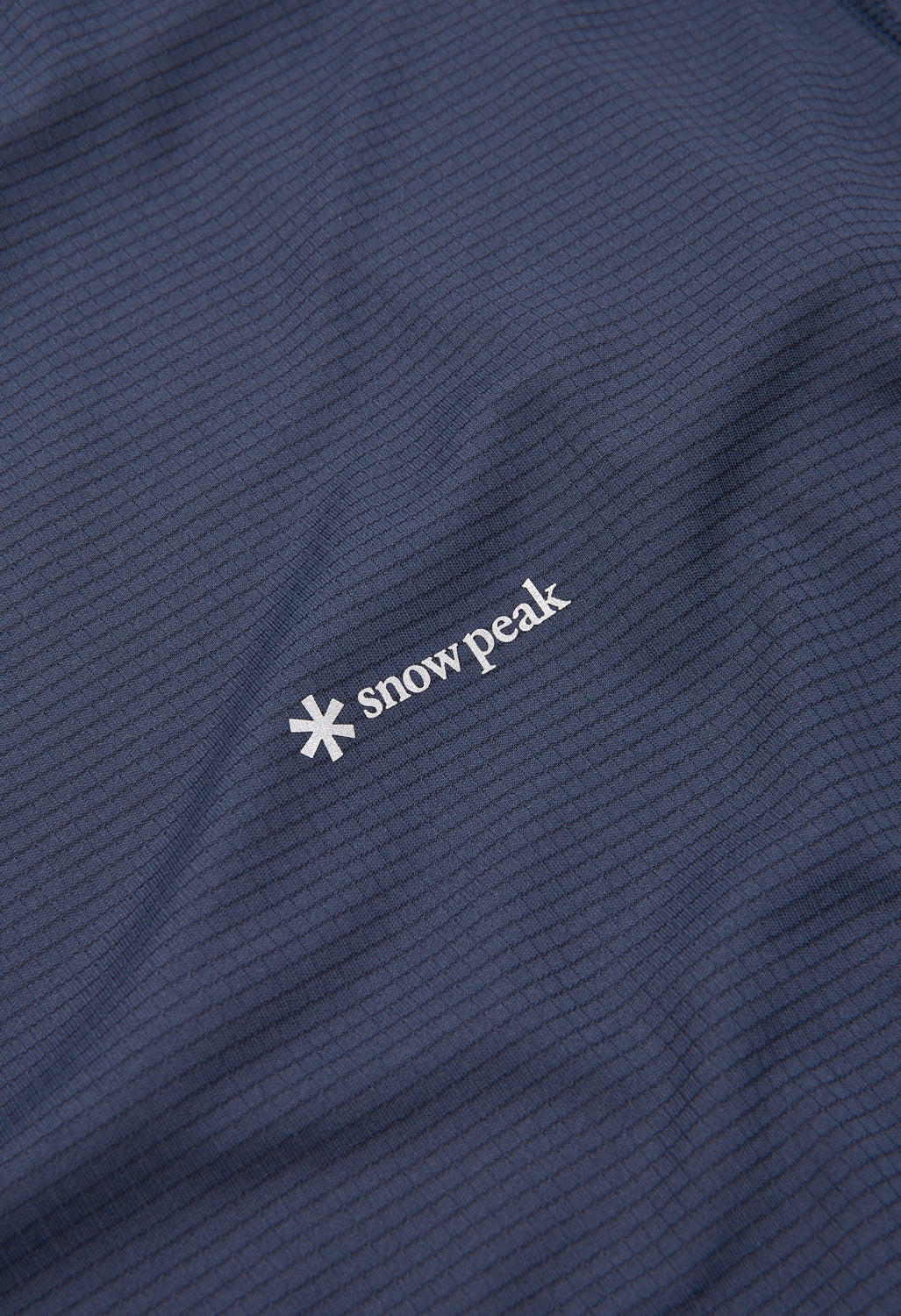 Snow Peak Men's Pe Power Dry Short Sleeve T-Shirt - Navy