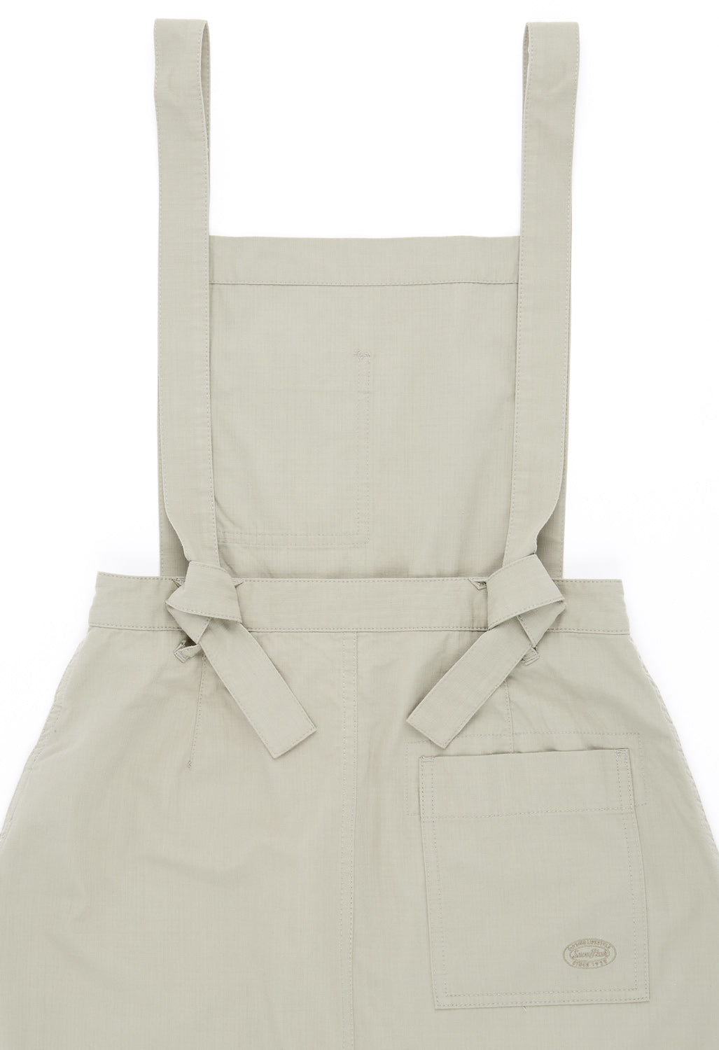 Snow Peak Women's Takibi Light Ripstop Skirt - Light Grey
