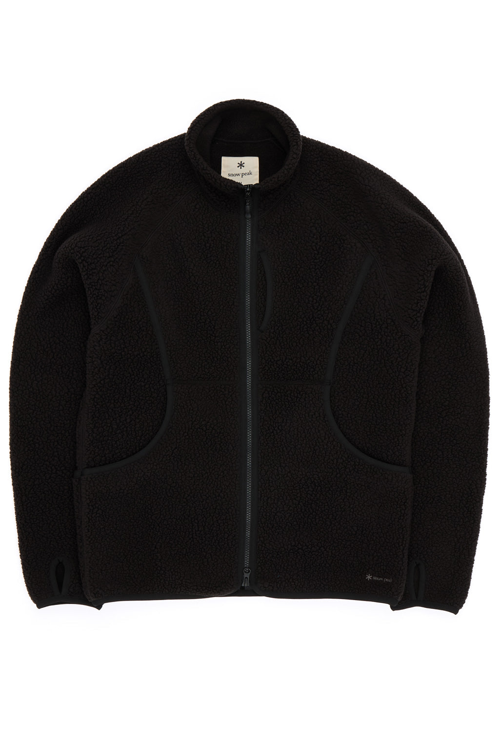 Snow Peak Thermal Boa Fleece Jacket - Black