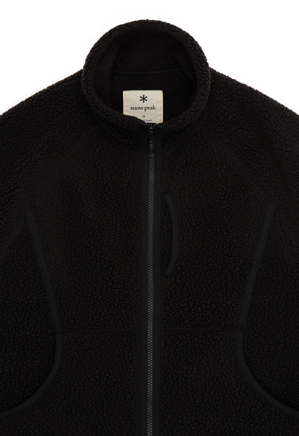 Snow Peak Thermal Boa Fleece Jacket - Black