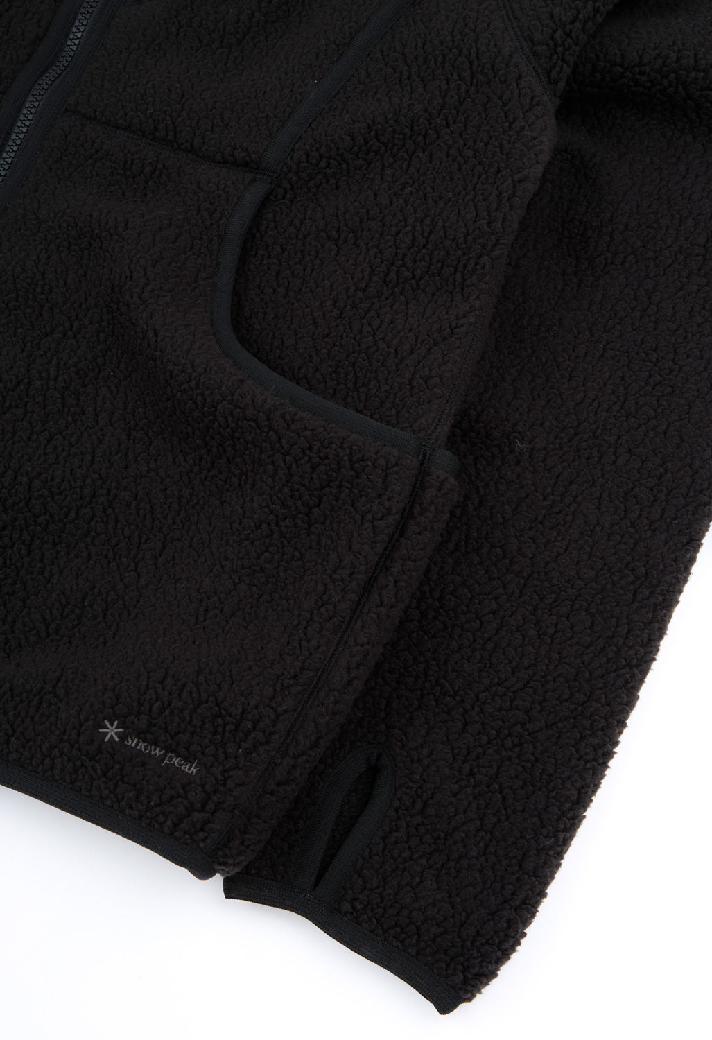 Snow Peak Thermal Boa Fleece Jacket - Black