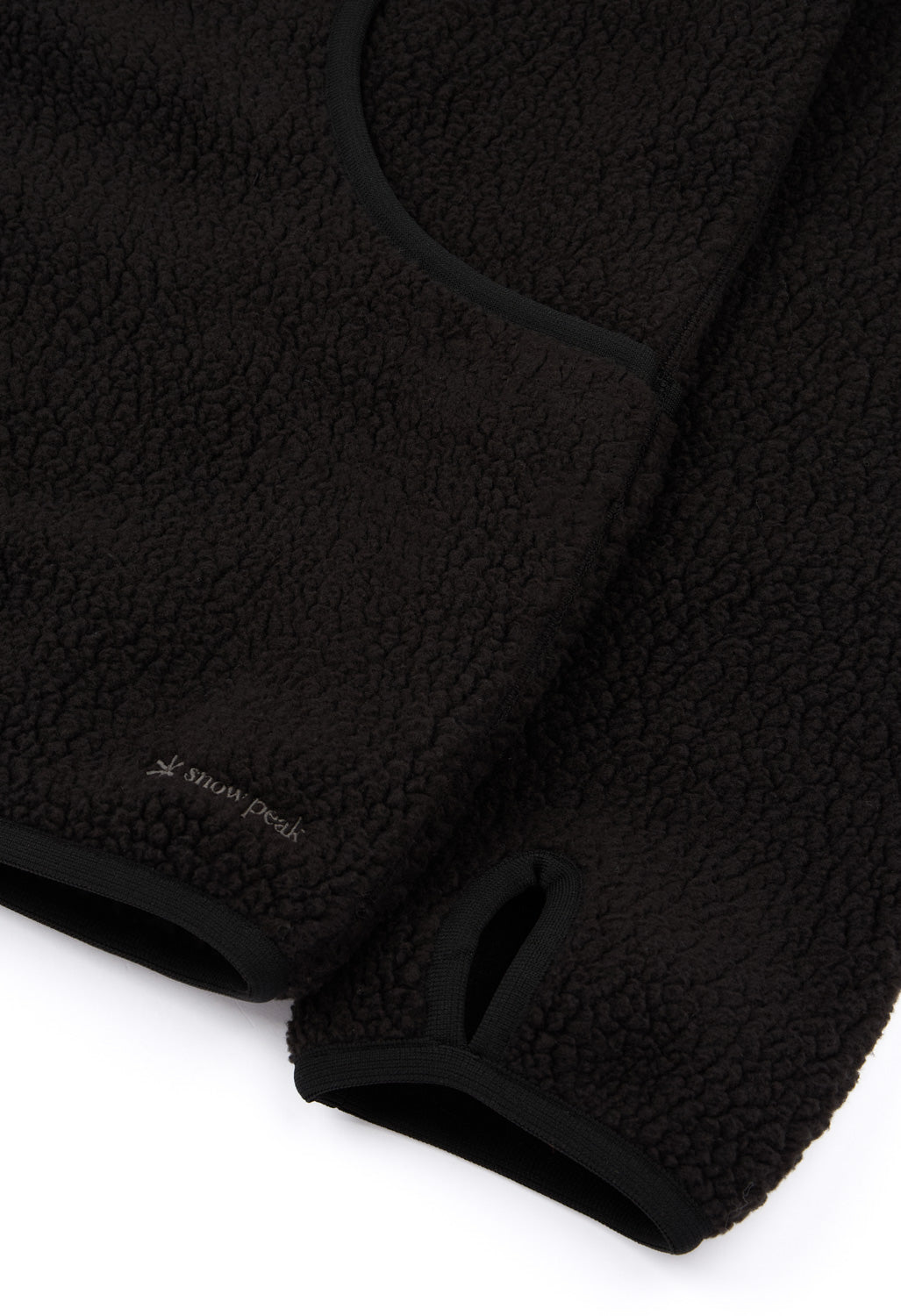 Snow Peak Thermal Boa Fleece Jacket - Black