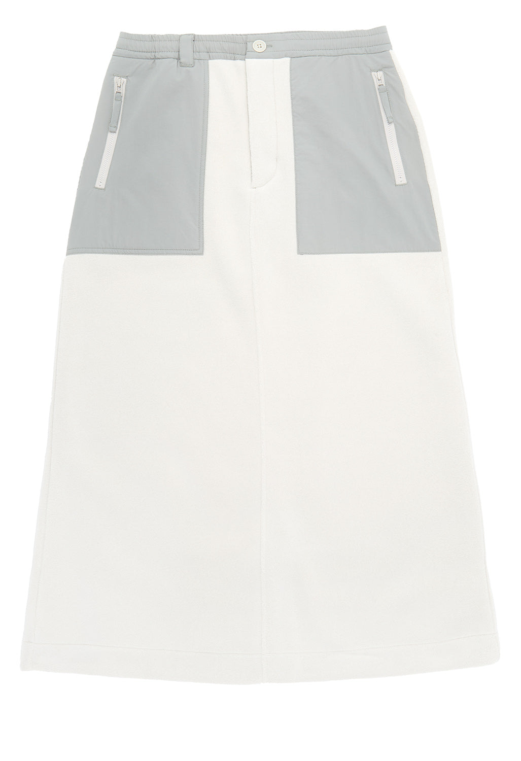 Snow Peak Women's Double Face Fleece Skirt - Ivory