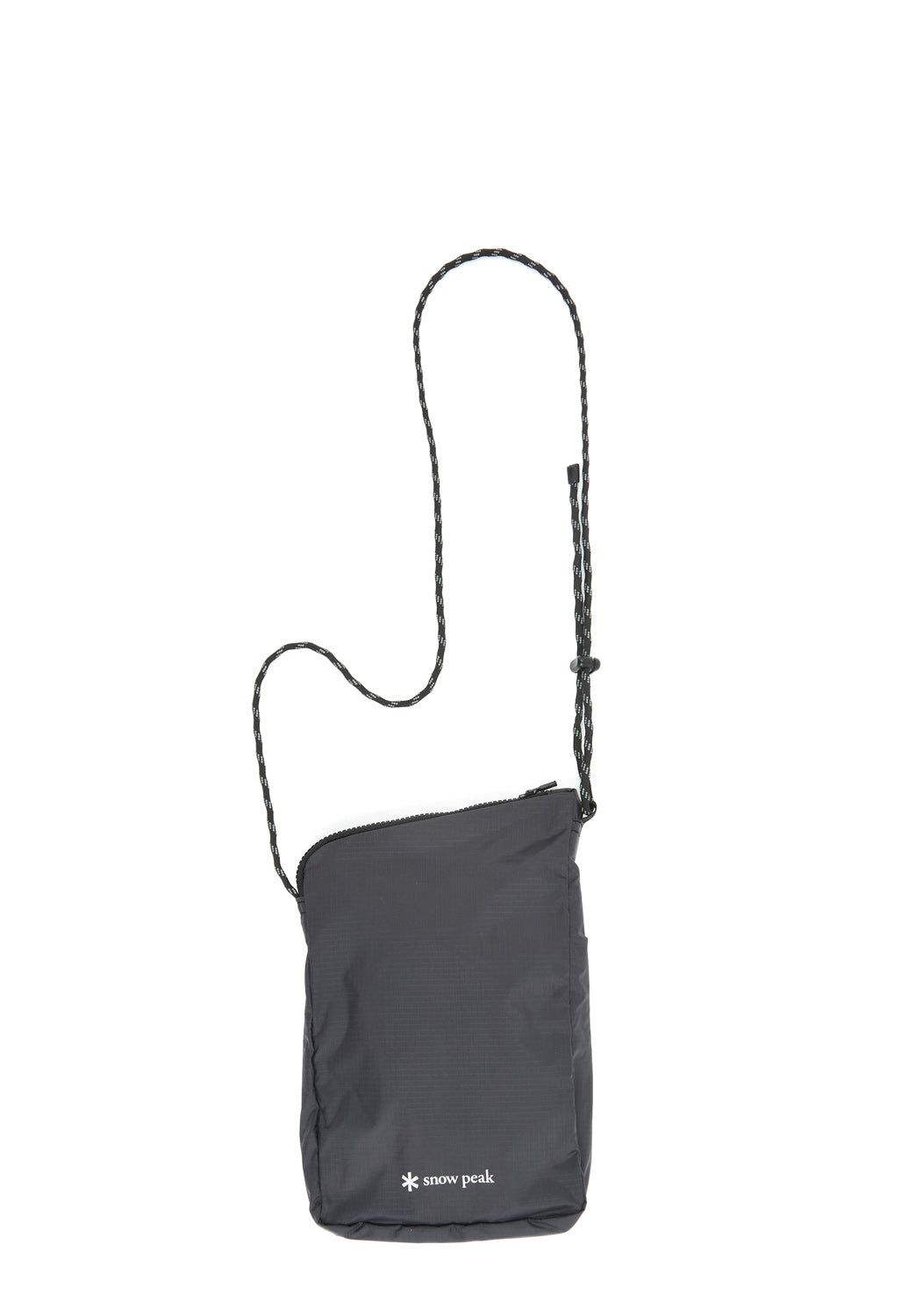 Snow Peak Offset Shoulder Pouch - Black