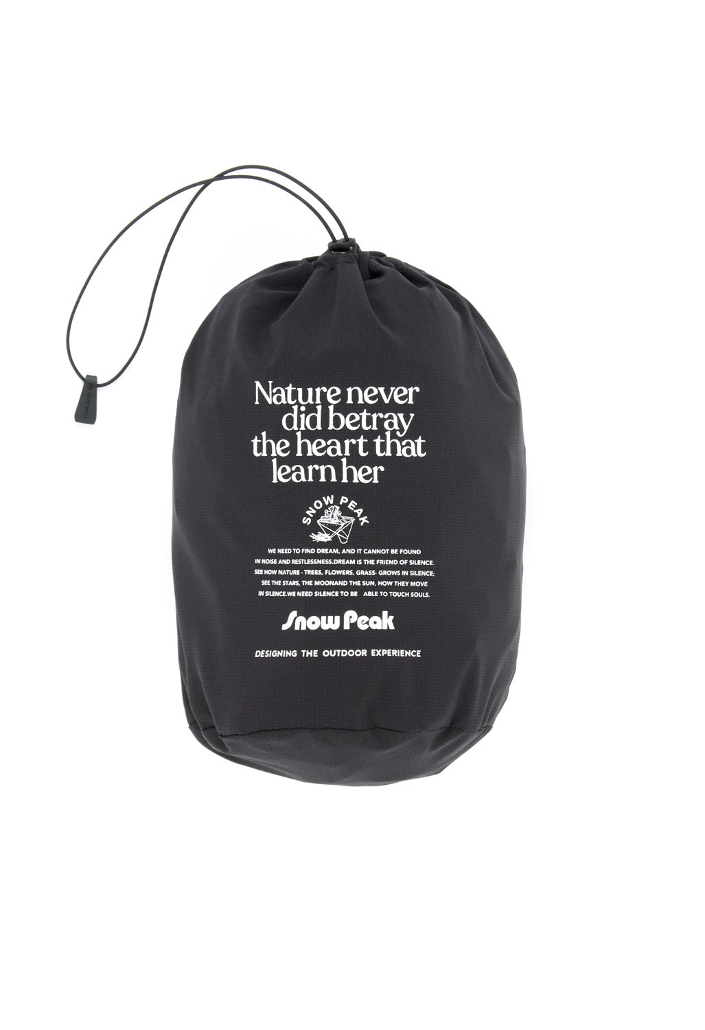 Snow Peak Men's Shadow Ripstop Jacket - Black