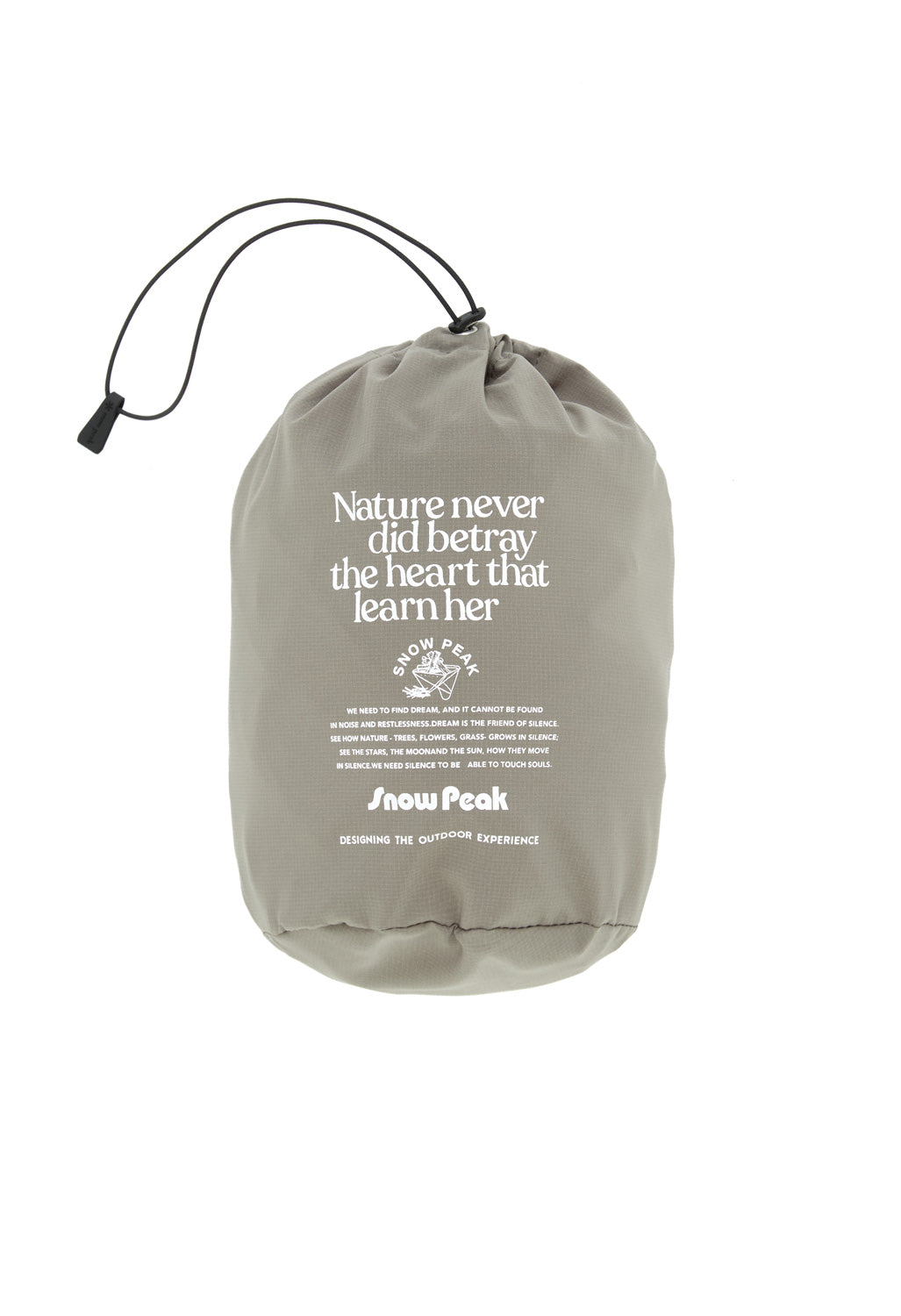 Snow Peak Men's Shadow Ripstop Jacket - Light Olive