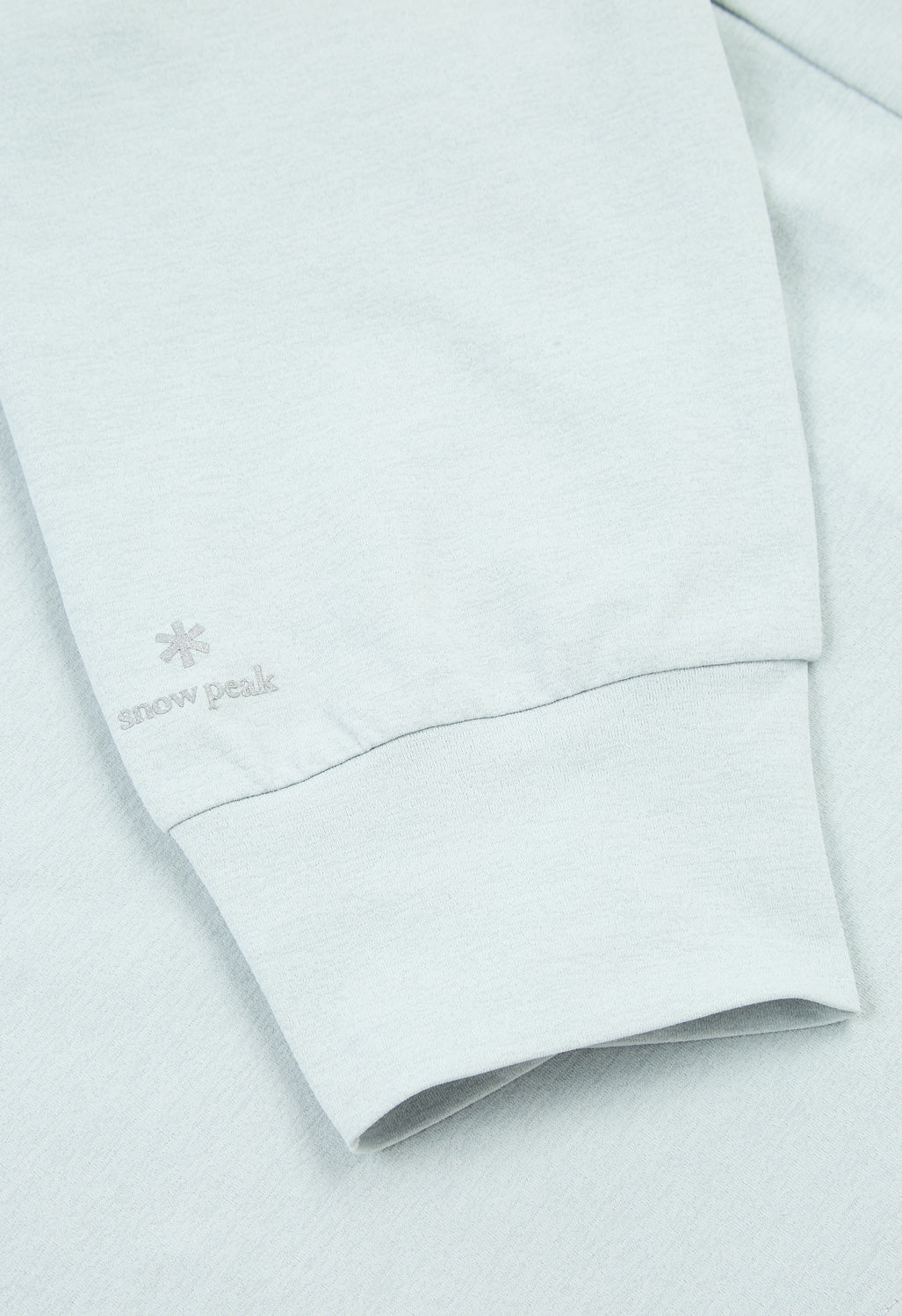Snow Peak Men's Water Active Long Sleeve T-Shirt - Light Grey