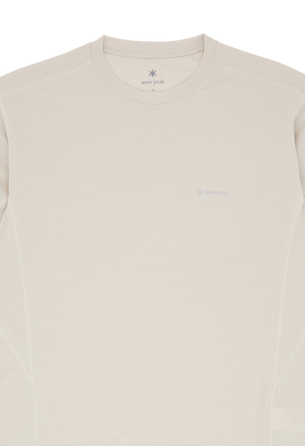 Snow Peak Men's Pe Power Dry T-Shirt - Ivory