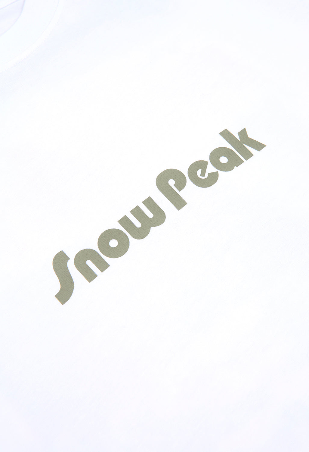 Snow Peak Men's Unwind T-Shirt - White