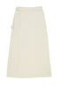 Snow Peak Women's TAKIBI Light Ripstop Skirt - Ivory