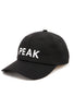 Snow Peak Peak Snow Graphic Cap - Black