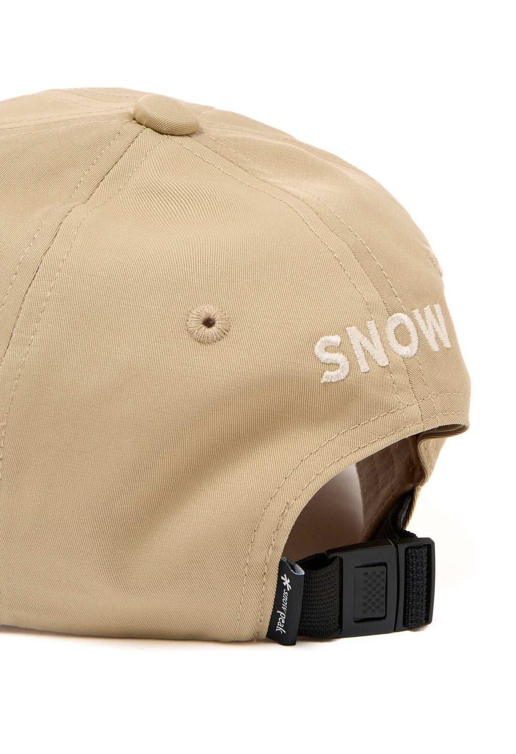 Snow Peak Peak Snow Graphic Cap - Beige