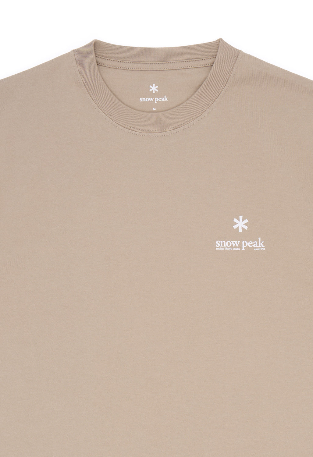 Snow Peak Men's IGT T Shirt - Beige