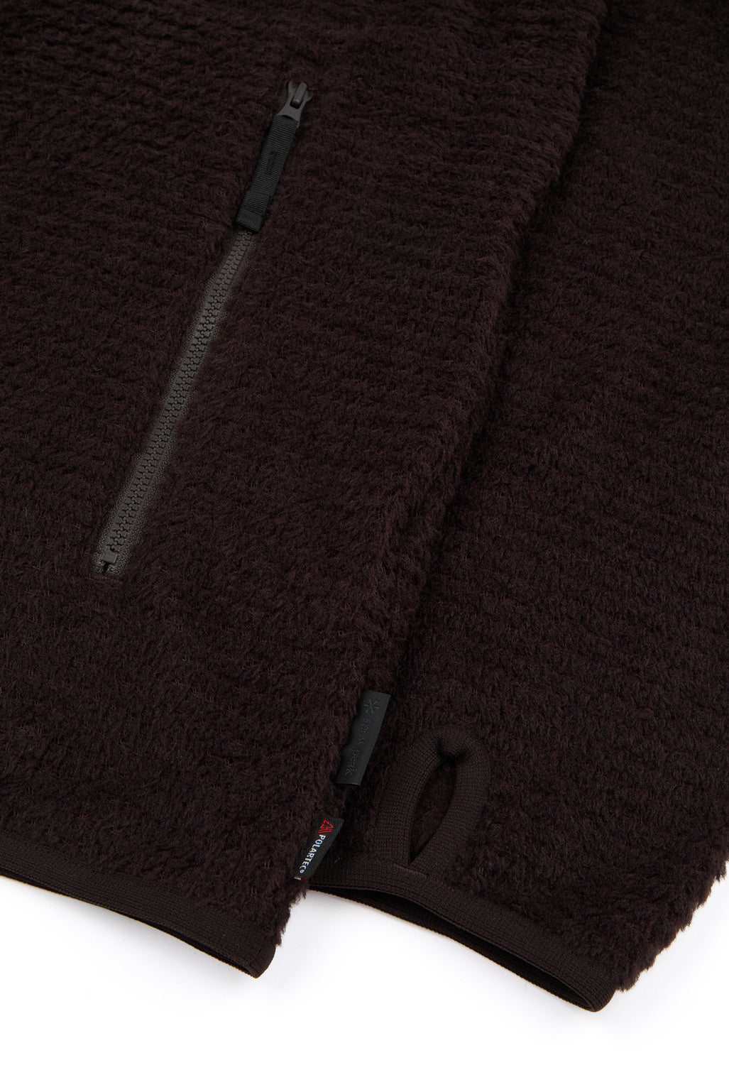 Snow Peak Thermo Control Pullover - Dark Brown