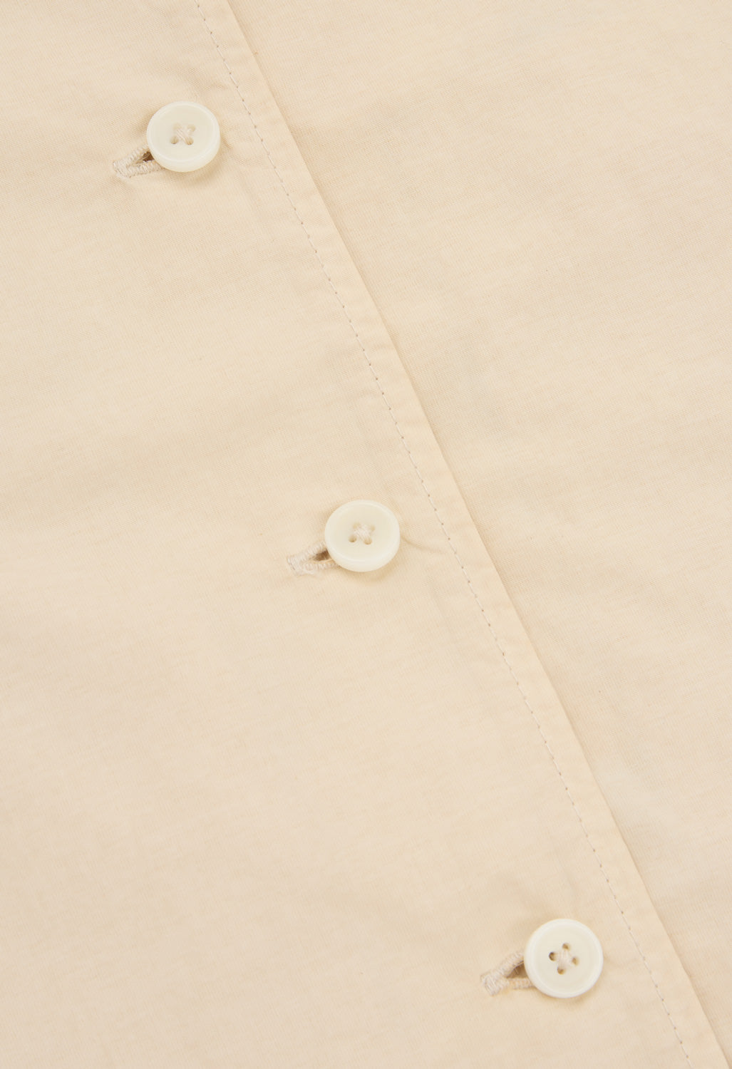 Snow Peak Garment Dyed Blouse - Ivory