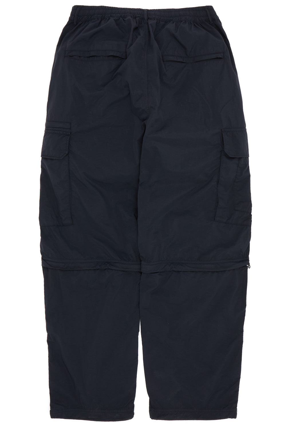 Snow Peak Garment Dyed Convertible Pants - Black