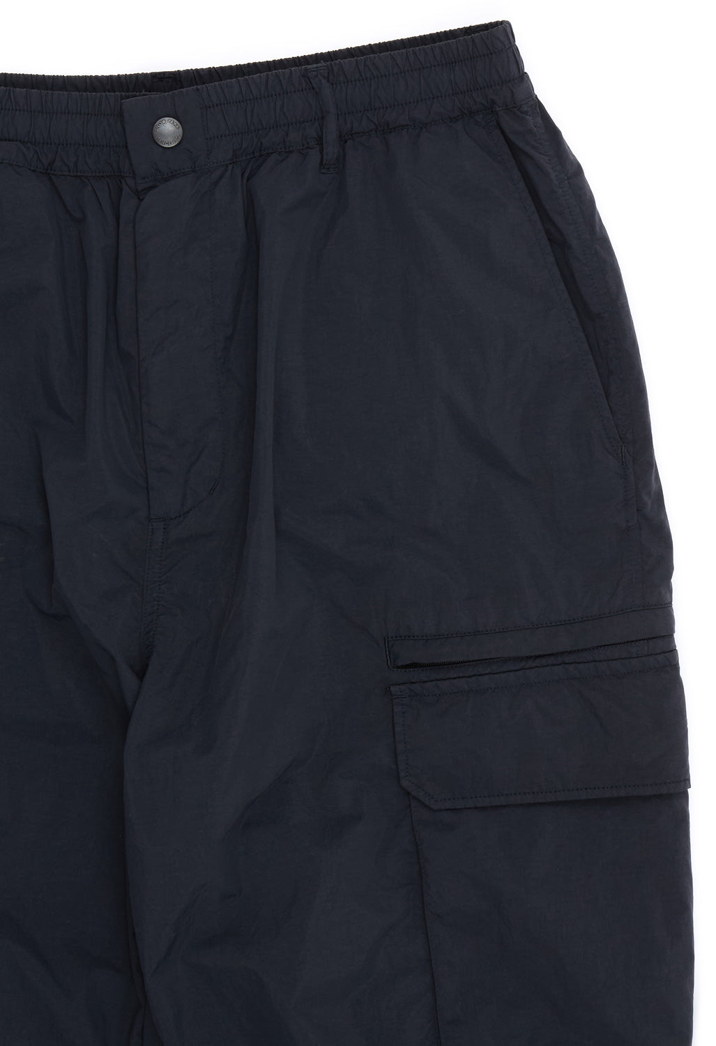 Snow Peak Garment Dyed Convertible Pants - Black