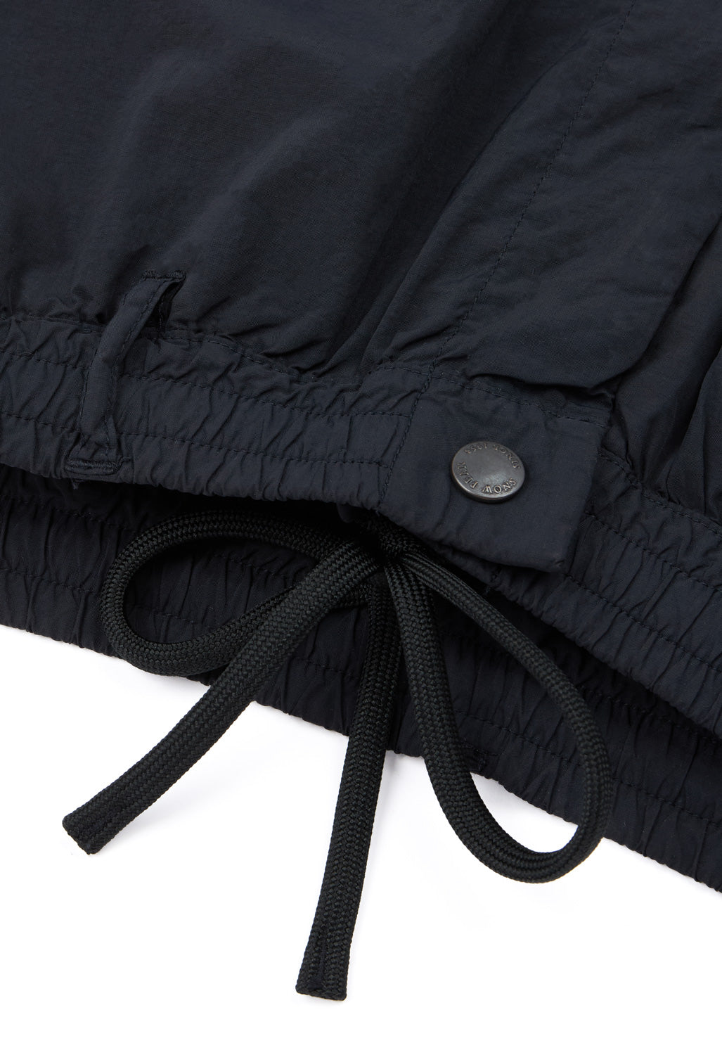 Snow Peak Garment Dyed Convertible Pants - Black