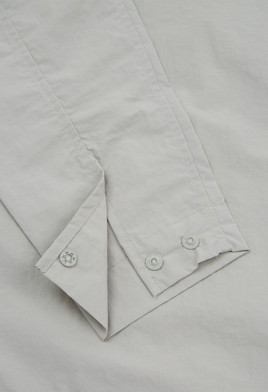Snow Peak Nylon Tussah Utility Storage Shirt - Light Grey