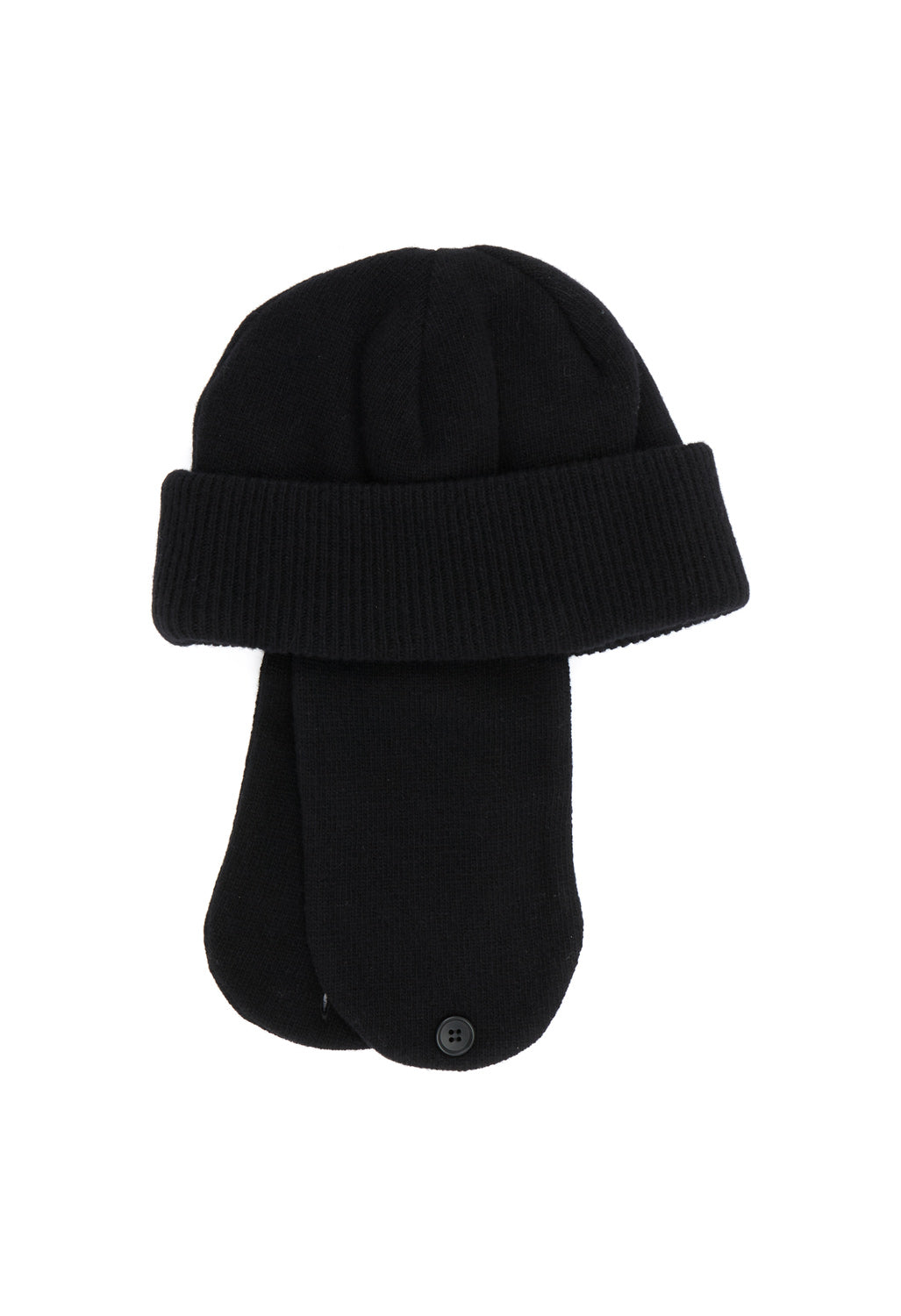 Snow Peak Knit Flight Cap - Black
