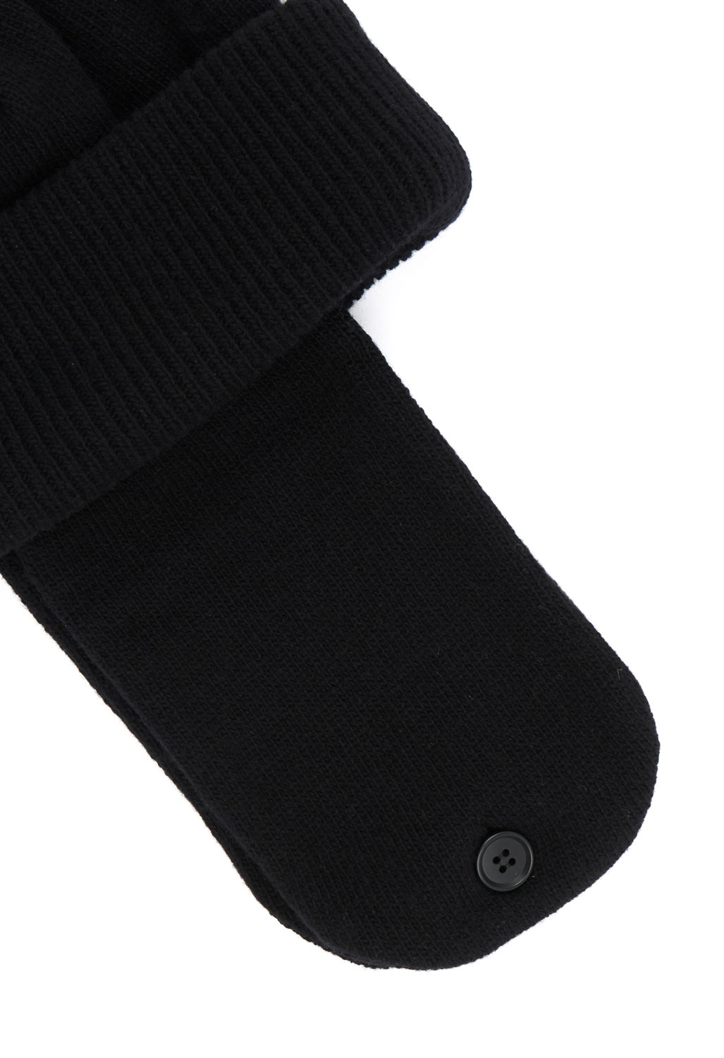 Snow Peak Knit Flight Cap - Black