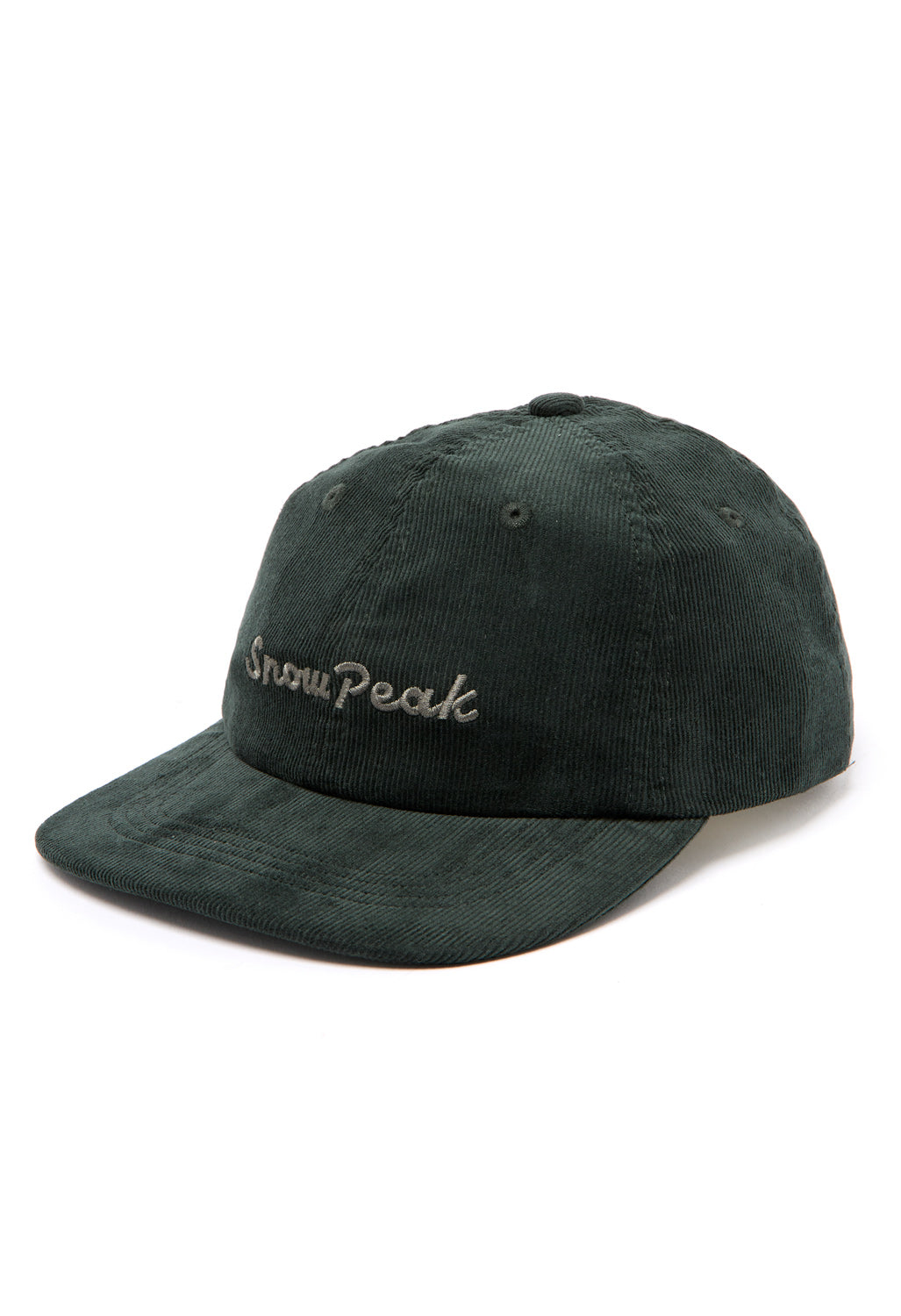 Snow Peak Corduroy Cap - Dark Green