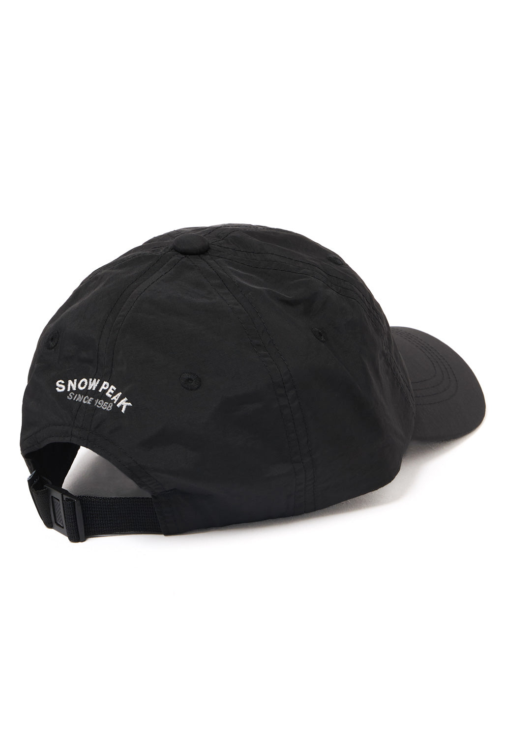Snow Peak Camping Embroidery Cap - Black
