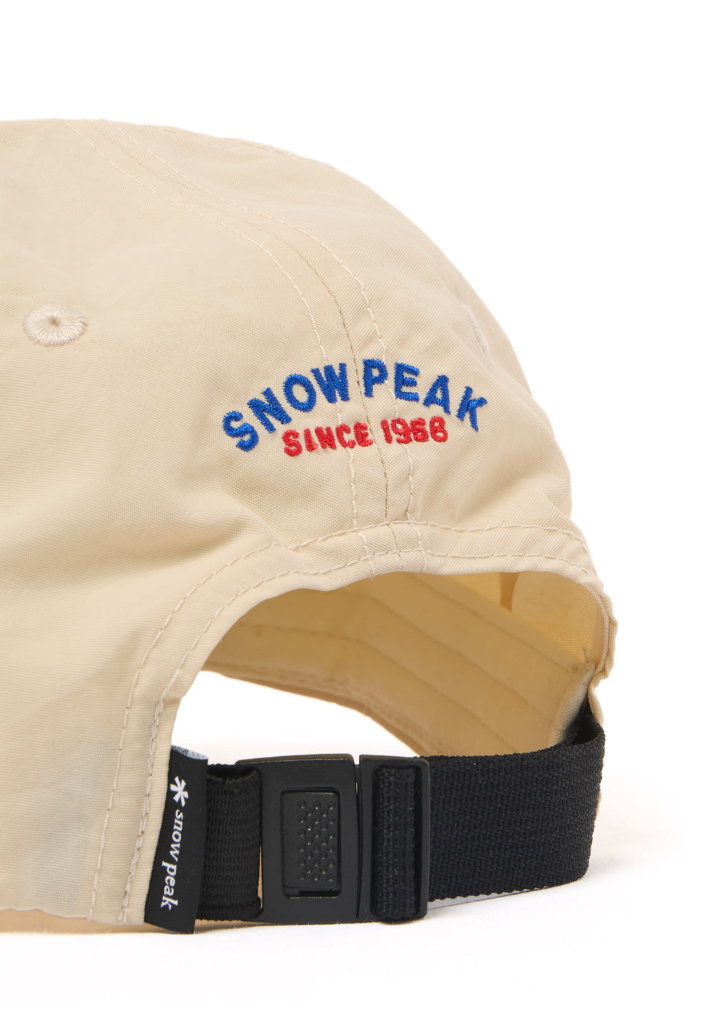 Snow Peak Camping Embroidery Cap - Ivory
