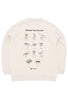 Snow Peak Choose Your Burner Sweatshirt - Oatmeal