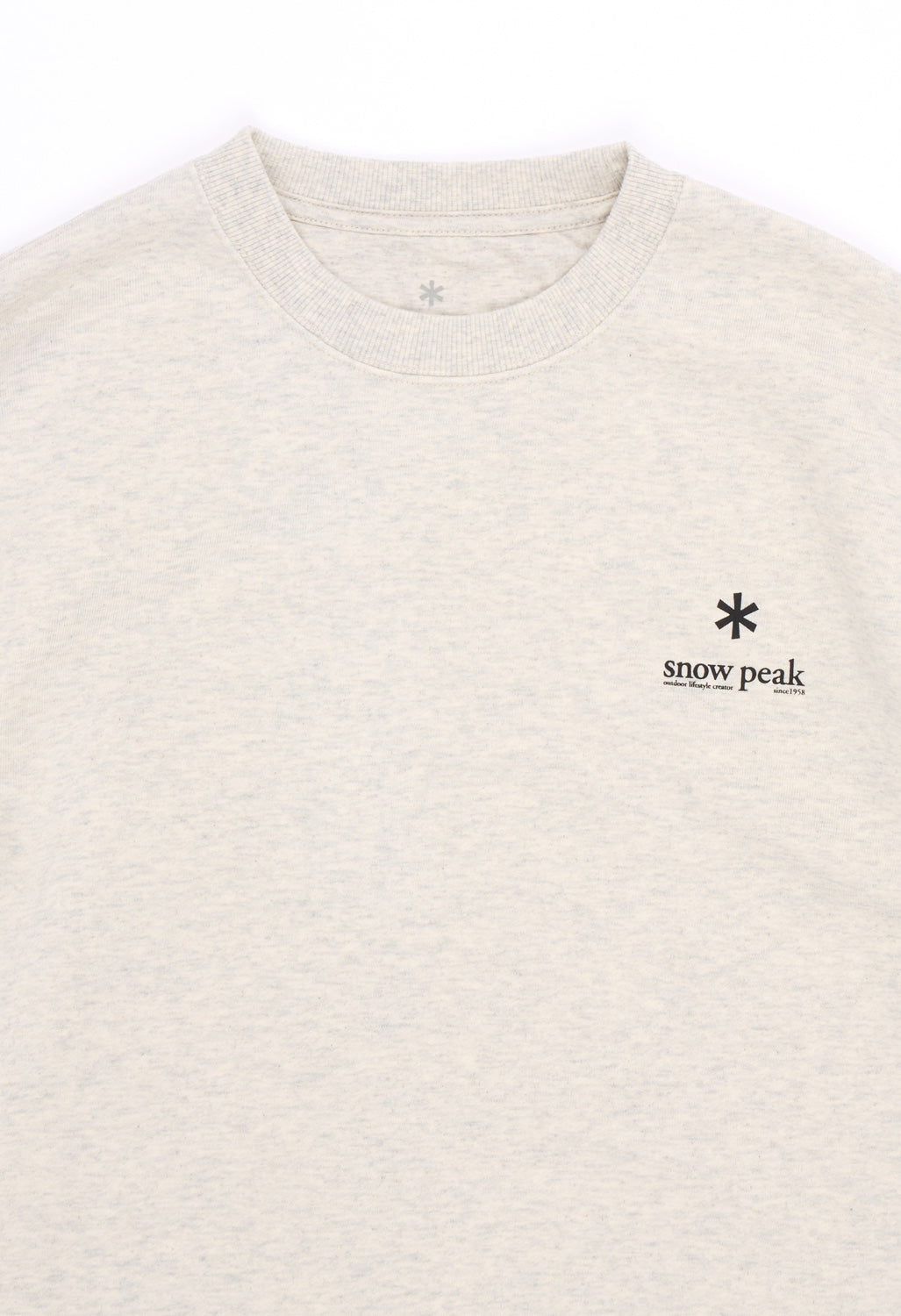 Snow Peak Choose Your Burner Sweatshirt - Oatmeal